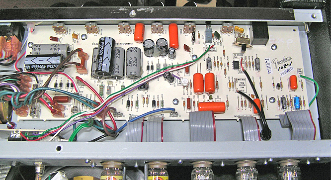 オレンジドロップ交換、電源フィルタコンデンサ増量後